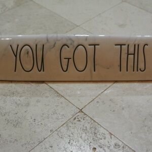 RAE DUNN ARTISIAN COLLECTION DESK SIGN